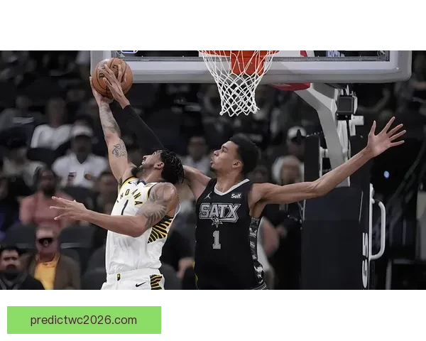 文班亚马26分14篮板5封盖力压83分先生 热巴仅17投5中表现低迷